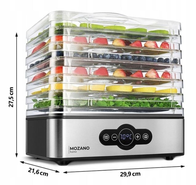 SUSZARKA DO GRZYBÓW OWOCÓW SPOŻYWCZA DUŻA 6 SITEK zdjęcie 7