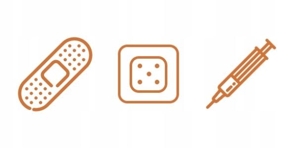 10x6szt OMNISTRIP plastry szwy paski do zamykania ran przecięć skóry 6x38mm zdjęcie 5