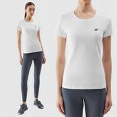 T-SHIRT 4F KOSZULKA DAMSKA SPORTOWA BAWEŁNIANA SS24