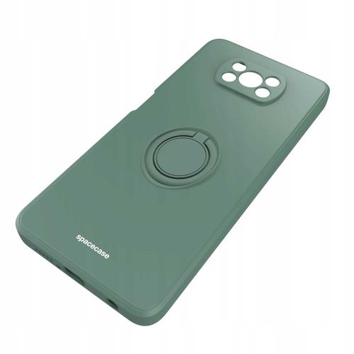 Spacecase Silicone Ring Poco X3 Pro/Nfc Dark Green na Arena.pl