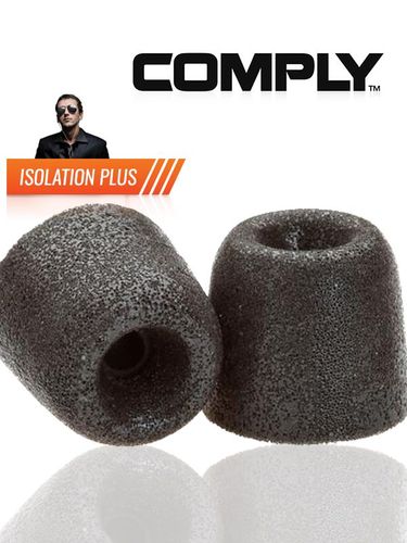 Pianki COMPLY Isolation Plus Tx100 Kolor - Czarny na Arena.pl