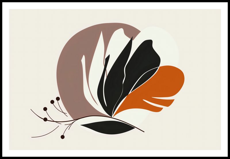 Plakat 91,5x61cm Elegancja Roślinna zdjęcie 3