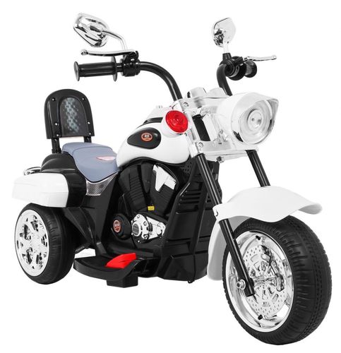 Motorek Chopper Nightbike Biały na Arena.pl