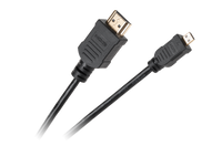 KPO3877-1.8 Kabel wtyk HDMI typ A - wtyk mikro HDMI typ D