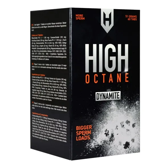 high octane dynamite - suplement dla panow 60 tabletek, naturalne zdjęcie 5