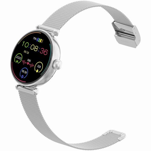 smartwatch gravity srebrno biały 2 paski gt26-8 na Arena.pl