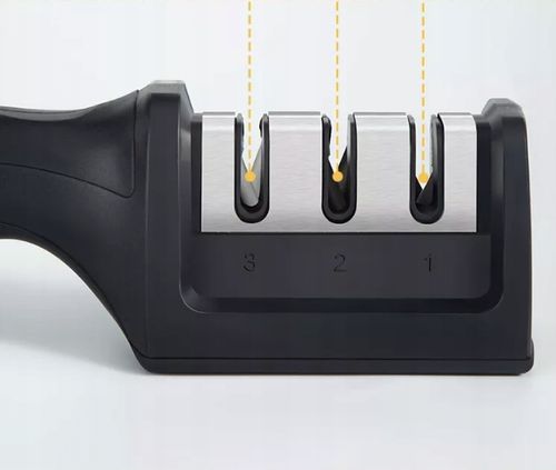 Ostrzałka Do Noży Kuchennych Trójfazowa Osełka 3W1 na Arena.pl