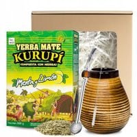 Paragwajski Zestaw Prezentowy: Yerba Mate Kurupi i Akcesoria