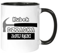 KUBEK Z NADRUKIEM ŚMIESZNY PREZENT DZIEŃ DZIADKA URODZINY IMIENINY DZIADEK