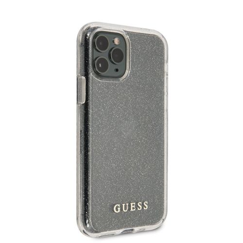 Guess Glitter Case - Etui iPhone 11 Pro Max (Silver) na Arena.pl
