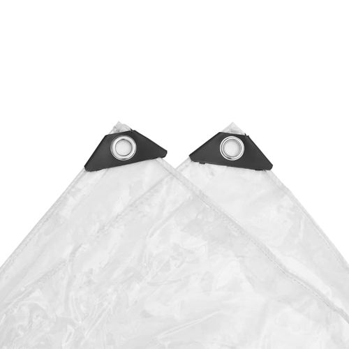 Przezroczysta plandeka z oczkami 1x6 m PVC na Arena.pl