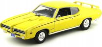 MOTORMAX 1969 PONTIAC GTO JUDGE Yellow 1:18 Prezent