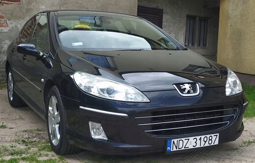 Peugeot 407 - Listwy CHROM na GRILL atrapa 3 szt Tuning Chromowane na Arena.pl