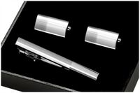 KOMPLET SPINEK W PUDEŁKU Spinki do Mankietów Spinka do Krawata Męskie ks42