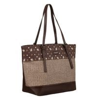 duża shopperka damska na regulowanych uchwytach - david jones