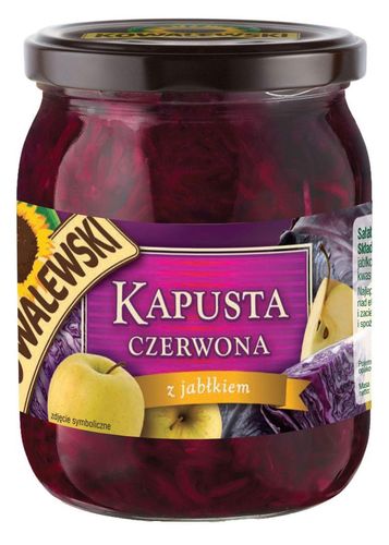 Kowalewski Kapusta czerwona z jabłkiem 540 ml na Arena.pl