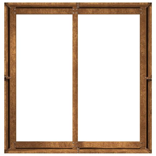 Doniczka Rusty 80x80x40 cm Stal nierdzewna na Arena.pl