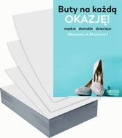 Ulotki A5 reklamowe firmowe 5000szt różne wzory SPRZEDAŻ OBUWIA