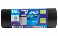 WORKI NA ŚMIECI DOMOWE 120L 10SZT