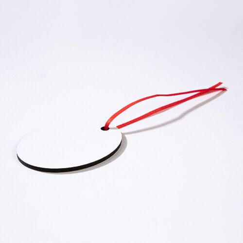 Dwustronna zawieszka z MDF-u do sublimacji - owal na Arena.pl