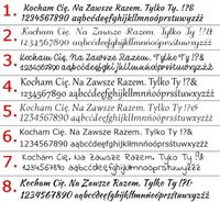 Bransoletki sznurkowe DLA PAR prezent GRAWER 2 szt