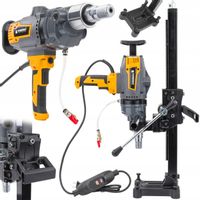 WIERTNICA DIAMENTOWA DO BETONU OTWORNICA ŻELBETU STATYW 2600W MOKRO SUCHO