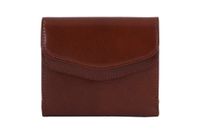 Barberini's portfel ze skóry naturalnej - Brązowy