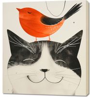 Obraz 90x100cm Pyzaty Przyjaciel