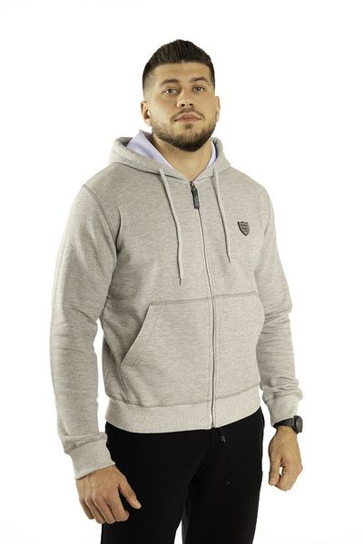 Bluza męska z kapturem szara Asman Rozmiar - M zdjęcie 1