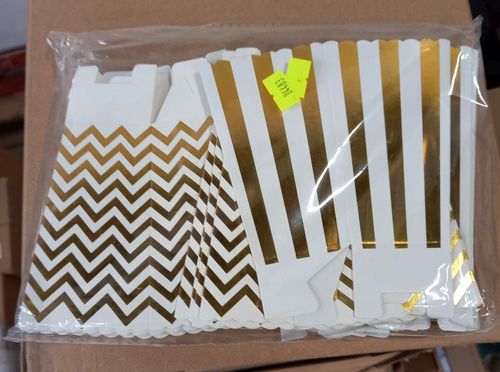 Pudełka kartonowe na słodycze popcorn 36szt. na Arena.pl