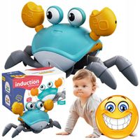 UCIEKAJĄCY PEŁZAJĄCY KRAB NAUKA CHODZENIA ZABAWKA DLA MALUCHÓW RUCH DŹWIĘK