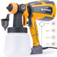 POWERMAT AGREGAT MALARSKI PISTOLET ELEKTRYCZNY DO MALOWANIA + 4 DYSZE
