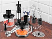 BLENDER RĘCZNY WIELOFUNKCYJNY MIKSER 2 TARCZE MALAKSER TURBO MOC 1000W LAFE
