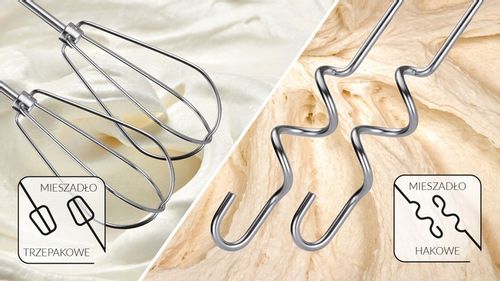 Mikser ręczny z misą biały MPM MMR-21Z na Arena.pl