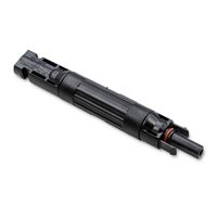 Qoltec Konektor solarny z bezpiecznikiem| złącze MC4 1000V 20A