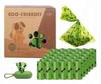 WORKI NA PSIE ODCHODY BIODEGRADOWALNE WORECZKI 540szt /36 ROLEK + DYSPENSER