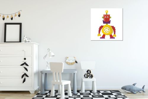 Obraz Drukowany 40X40 Długoręki Robot na Arena.pl