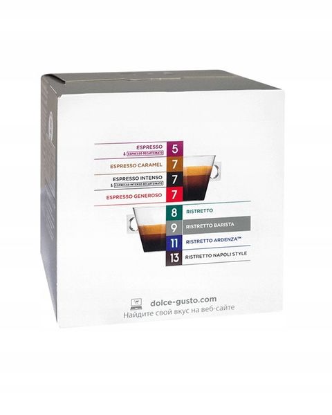 Nescafe Dolce Gusto Ristretto Barista 6 x 16 kaps zdjęcie 2