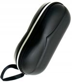 Czarne Twarde etui na okulary pokrowiec futerał  ETUI3