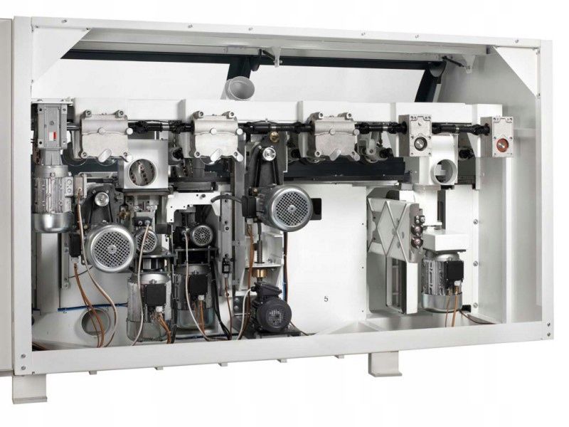 Strugarka czterostronna listwiarka P.MAX 4+2 dolna zdjęcie 2