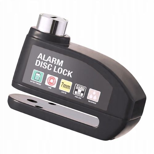 ALARM ZAPIĘCIE NA TARCZĘ HAMULCOWĄ ROWER MOTOR BLOKADA ROWEROWA 110d ABS na Arena.pl