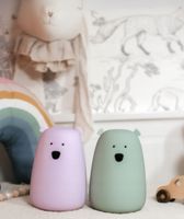 Lampka silikonowa L Miś (lawendowy) Rabbit & Friends
