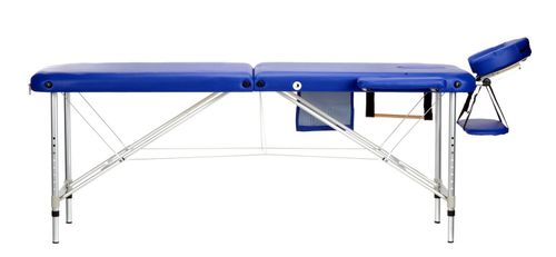 Stół, łóżko do masażu 2-segmentowe aluminiowe na Arena.pl