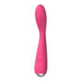 svakom iris model wielofunkcyjny, śliwkowa czerwień, 18 cm