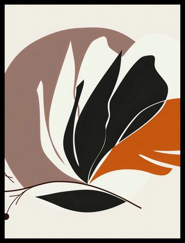Plakat 75x100cm Elegancja Roślinna na Arena.pl