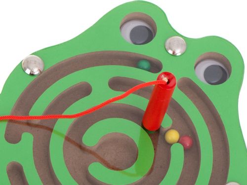 Labirynt magnetyczny kuleczki żaba na Arena.pl
