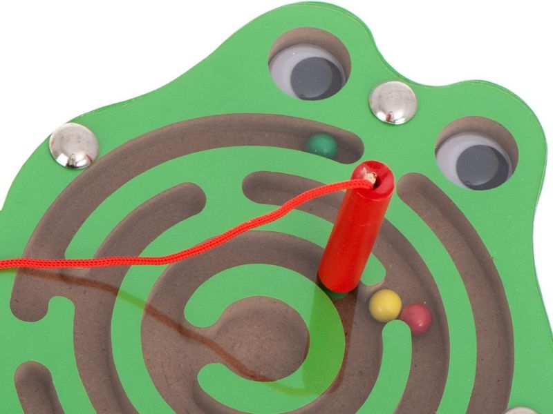 Labirynt magnetyczny kuleczki żaba zdjęcie 2