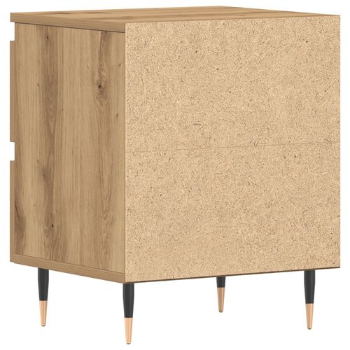 Szafka nocna  Dąb Artisan 40x35x50 cm Drewno inżynieryjne na Arena.pl