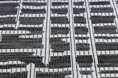 RUG/LU/VINEA/LINES/BLACK+CREAM/160x220 na Arena.pl