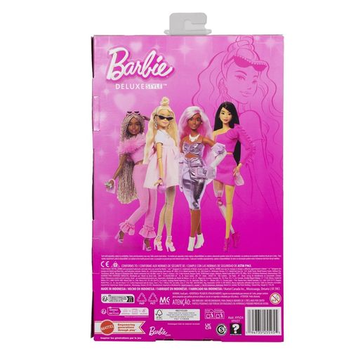 LALKA BARBIE DELUXE STYLE #3 w stroju w stylu Barbiecore na Arena.pl